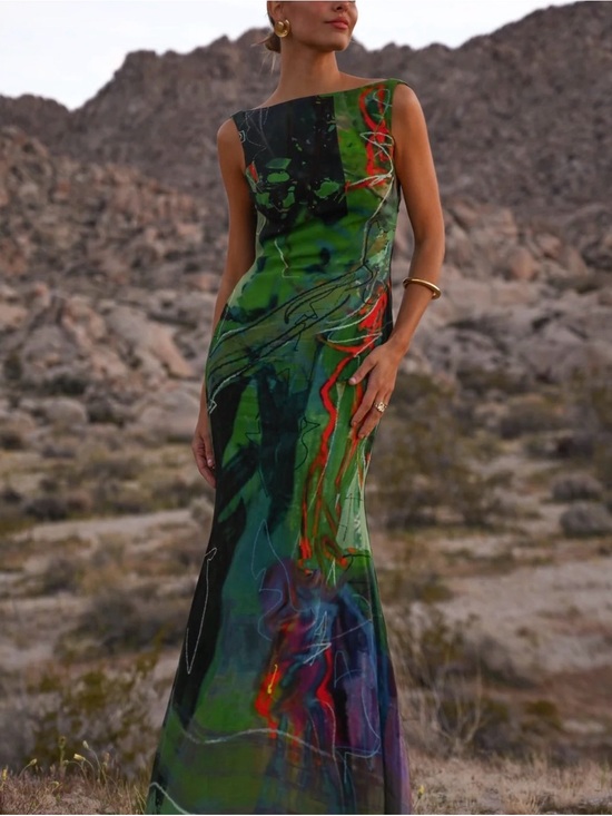 Yellow The Label Dresses & Skirts - Yellow the Label Rhea Maxi Dress - Sculpted Evening Gown